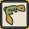 A lizard