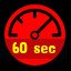 Speed up for 60 sec