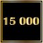 15000 points scored.