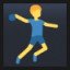 Man Playing Handball