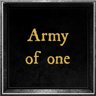 Army of one