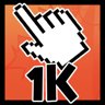 1 000 Clicks!