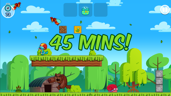 Play online levels for at least 45 mins!