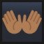 Open Hands - Medium-Dark Skin Tone