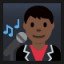 Man Singer - Dark Skin Tone