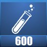 Gain a total of 600 perk points
