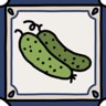The cucumbers