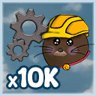Ten-Thousand Tidy Tabbies