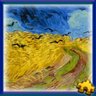 Wheatfield with Crows