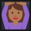Person Gesturing OK - Medium-Dark Skin Tone