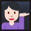 Woman Tipping Hand - Light Skin Tone