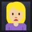 Person Frowning - Medium-Light Skin Tone