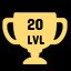 Finish 20th level.