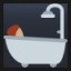 Person Taking Bath - Medium Skin Tone