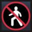 No Pedestrians