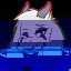 A glitched Asriel appeared!