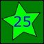 Level 25 completed. 