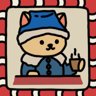 The child selling hot cocoa