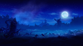 Moths in Moonlight