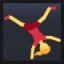 Person Cartwheeling