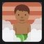 Man in Steamy Room - Medium-Dark Skin Tone