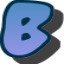 B