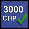 3000 Challenge Points
