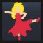 Woman Dancing - Medium-Light Skin Tone