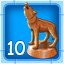 Wolf Dancer Bronze
