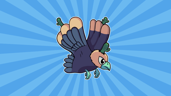 Dessert high flying bird