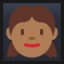 Girl - Medium-Dark Skin Tone