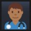 Man Health Worker - Medium-Dark Skin Tone