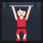 Woman Lifting Weights - Light Skin Tone
