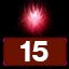 Upgrade the red energy 15 times