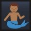 Merman - Medium-Dark Skin Tone