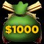 1000$