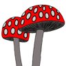 I3 Trophy: Red Mushroom