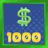 $1000 spent