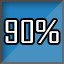 90%