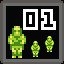 Figurine of the level 01 found