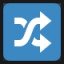 Shuffle Tracks Button