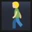 Person Walking - Medium-Light Skin Tone