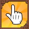 Click on the main cursor 750000 times