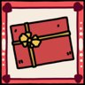 A chocolate gift box