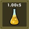 Reach 1.00e5 Golden Flasks!