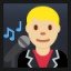 Man Singer - Medium-Light Skin Tone