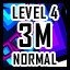 Level 4 - Normal - 3 Million Points