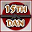 15th Dan Black Belt