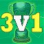 Won 3 1