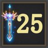Reach level 25